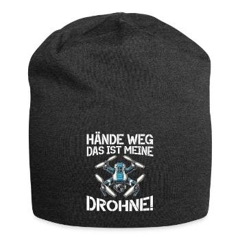 Drohne Pilot Quadrocopter Fliegen Quadcopter - Jersey-Beanie - Anthrazit - Vorne