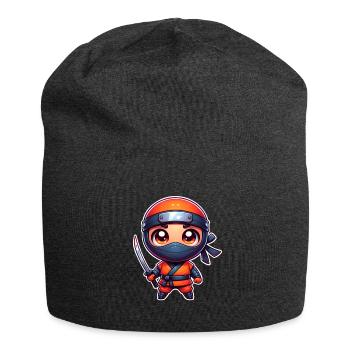 Ninja - Jersey-Beanie - Anthrazit - Vorne