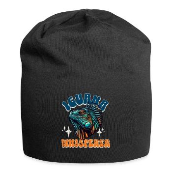 Iguane - Bonnet en jersey - noir - Devant