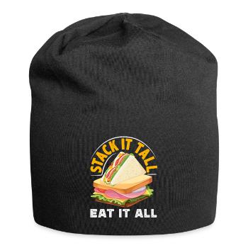 Sandwich Day Snack Celebration Sandwich - Jersey-Beanie - Schwarz - Vorne