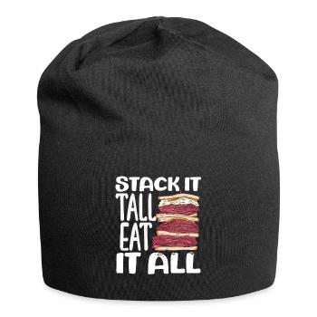 Sandwich Day Snack Celebration Sandwich - Jersey-Beanie - Schwarz - Vorne