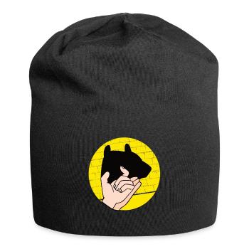 Hand Shadow Puppet Show Puppets - Jersey Beanie - black - Front