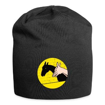 Hand Shadow Puppet Show Puppets - Jersey Beanie - black - Front