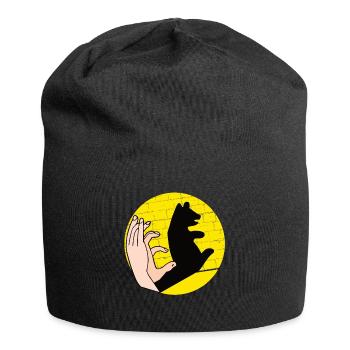 Hand Shadow Puppet Show Puppets - Jersey Beanie - black - Front