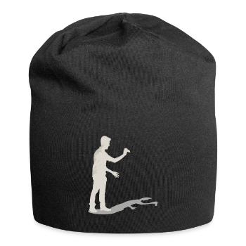 Handschattenpuppenspiel Puppen - Jersey-Beanie - Schwarz - Vorne
