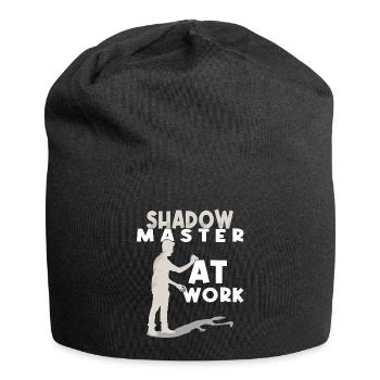 Handschattenpuppenspiel Puppen - Jersey-Beanie - Schwarz - Vorne