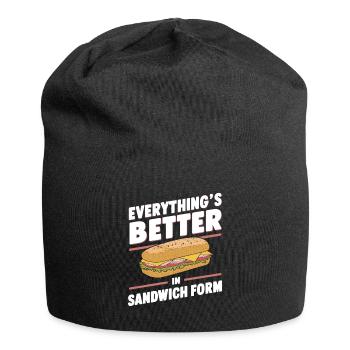 Sandwich Maker Toasted And Grilled Sandwiches - Jersey Beanie - black - Front