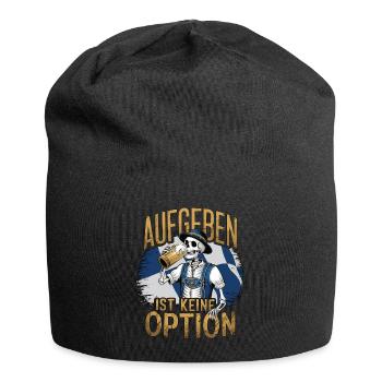 Giving up is not an option Beer October - Jersey Beanie - black - Front