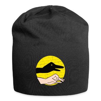 Hand Shadow Puppet Show Puppets - Jersey Beanie - black - Front