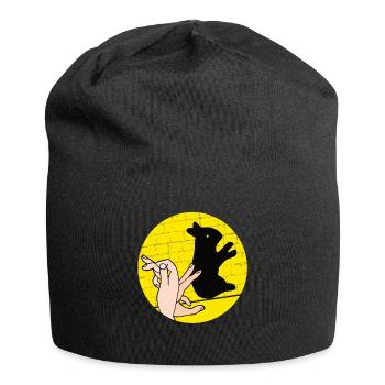 Hand Shadow Puppet Show Puppets - Jersey Beanie - black - Front