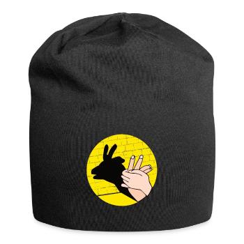 Hand Shadow Puppet Show Puppets - Jersey Beanie - black - Front