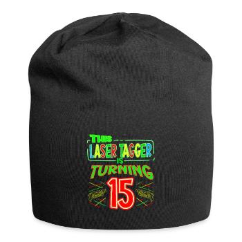 This Laser Tagger Is Turning 15 Years Old Laser - Jersey-Beanie - Schwarz - Vorne