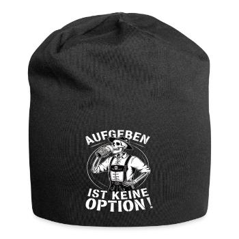 Giving up is not an option Beer October - Jersey Beanie - black - Front