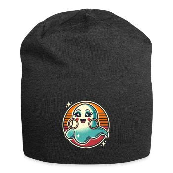 Lustiges Glamour Ghoul Auffälliges Halloween - Jersey-Beanie - Anthrazit - Vorne