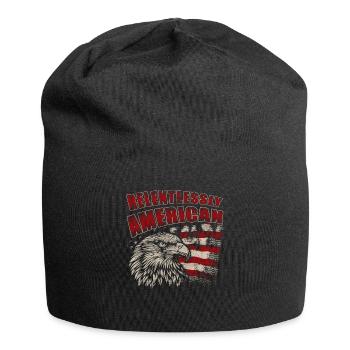 Relentlessly American - Jersey Beanie - black - Front
