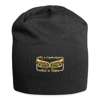 It's A Euphonium Not A Tuba Euphoniumist - Jersey Beanie - black - Front