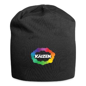 Hiragana Katakana Kaizen-methode Kaizen - Jersey-Beanie - Schwarz - Vorne