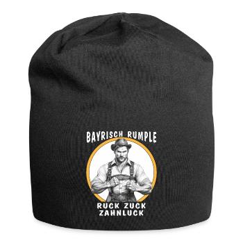 MAN BAVARIAN RUMBLE IN NO TIME AT ALL TOOTH GAP - Jersey Beanie - black - Front