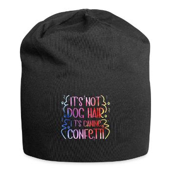 Hundegruamwelpen Haustier -Pflege -Job Salon - Jersey-Beanie - Schwarz - Vorne