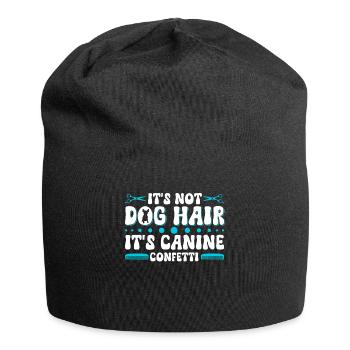 Hundegruamwelpen Haustier -Pflege -Job Salon - Jersey-Beanie - Schwarz - Vorne