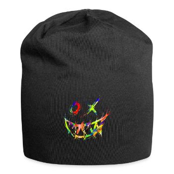 Techno Gift Rave Festival Party Music Tekk EDM - Jersey Beanie - black - Front