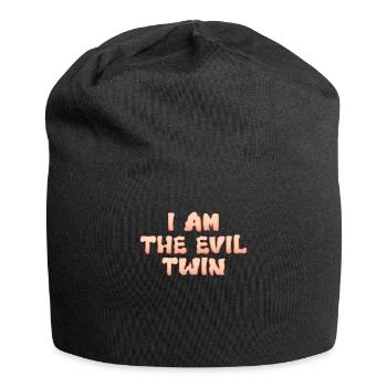 Halloween Kostüm Kinder I'M THE EVIL Lustiges - Jersey-Beanie - Schwarz - Vorne