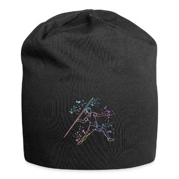 Javelin Throw Colorsplash Javelin Throw - Jersey Beanie - black - Front
