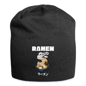 Noodles Ramen Noodles Chibi Asia Noodle Soup Anime - Jersey Beanie - black - Front