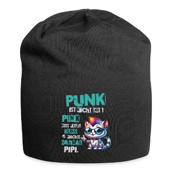 Punk Rock - Je suis vieux mais le punk n’est pas mort - Bonnet en jersey - noir - Devant