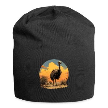 Emus Emu - Jersey Beanie - black - Front