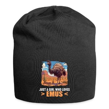 Emus Emu - Jersey Beanie - black - Front