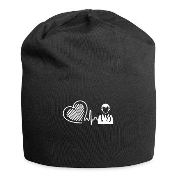 Doctor Doctor Heartbeat - Jersey Beanie - black - Front