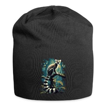 Lémuren Lémuriens Lémurien - Bonnet en jersey - noir - Devant
