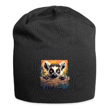 Lémuren Lémuriens Lémurien - Bonnet en jersey - noir - Devant