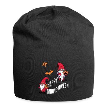 Happy Gnome-Oween Last Minute Kostüm - Jersey-Beanie - Schwarz - Vorne
