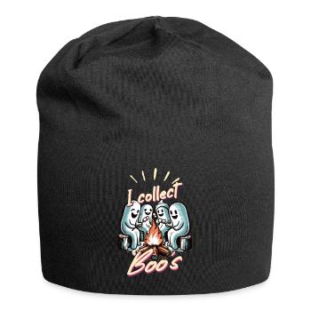 Je collectionne Boos Funny Ghost Collector Vintage - Bonnet en jersey - noir - Devant