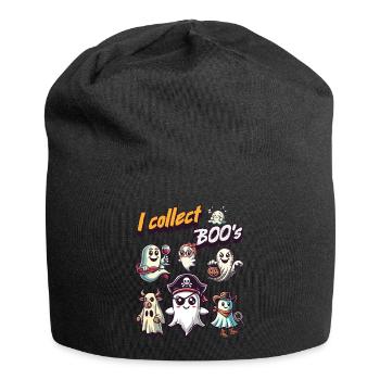 Drôle fantôme collection Vintage Retro Design - Bonnet en jersey - noir - Devant