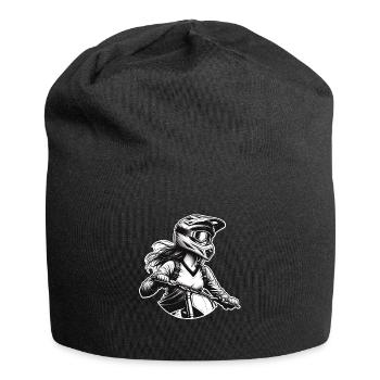 Motocross Frauen Mädchen - Jersey-Beanie - Schwarz - Vorne
