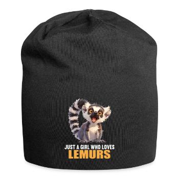 Lémuren Lémuriens Lémurien - Bonnet en jersey - noir - Devant