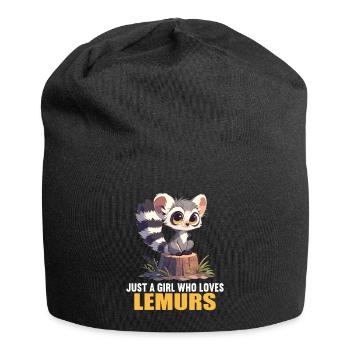 Lémuren Lémuriens Lémurien - Bonnet en jersey - noir - Devant