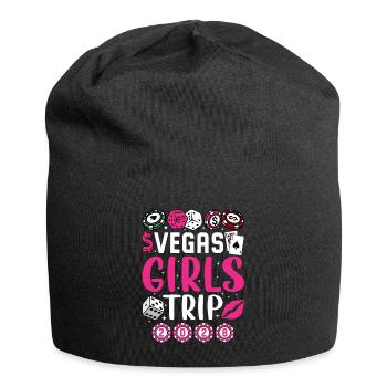 Vegas Girl Trip 2028 - Jersey Beanie - black - Front