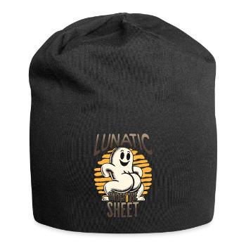 Funny Ghost Design Humorous Sarcastic - Jersey Beanie - black - Front