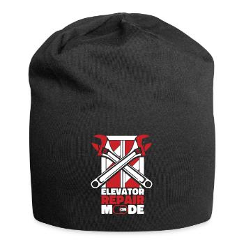 Elevator Repair Mode On Repair Inspector Elevator - Jersey Beanie - black - Front