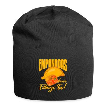 Empanadas Have Fillings Too Filled Pastries - Jersey Beanie - black - Front