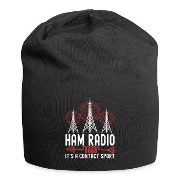 Proud amateur radio operator - Jersey Beanie - black - Front