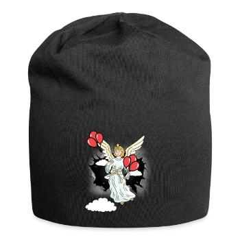 Heaven Angel Heavenly Beyond Reincarnation - Jersey Beanie - black - Front