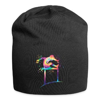 Hurdle Run Obstacle Course Kids Hurdle Run - Jersey Beanie - black - Front