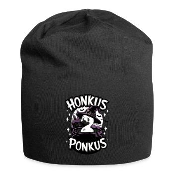 Honkus Ponkus Funny Duck Witch Halloween Magic - Jersey Beanie - black - Front