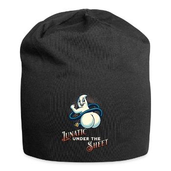 Ghost Shows Butt Funny Saying Design - Jersey Beanie - black - Front