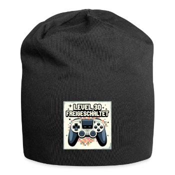 Manette de jeu déverrouillée de niveau 30 - Bonnet en jersey - noir - Devant